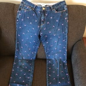 Lilly Pulitzer denim whale jeans